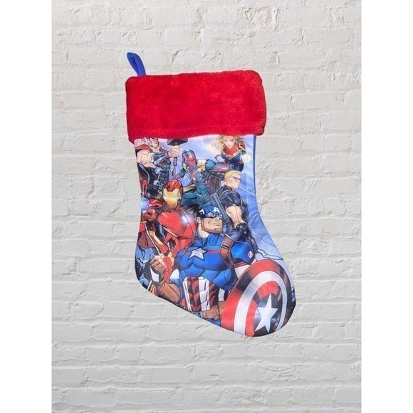 Superhero Marvel Avengers  17" X 7" Christmas Stocking - Picture 1 of 2